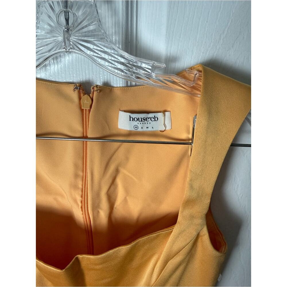House of CB Enya Apricot Corset Mini Dress XS - Picture 9 of 11